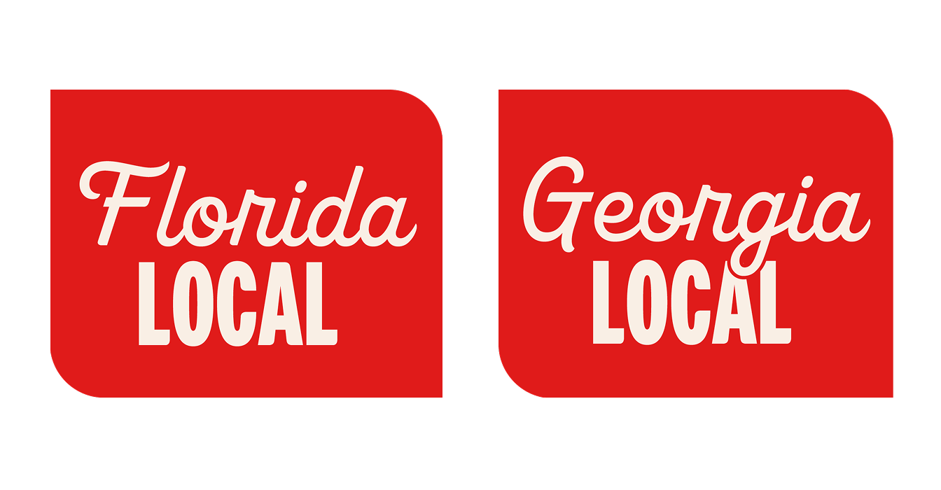 Southeastern Grocers “buy local” stamps for Alabama, Georgia, Florida, Louisiana, Mississippi